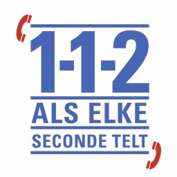 Logo 112, als elke seconde telt